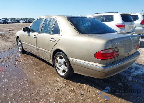 2001 Mercedes-Benz E 430 из США, поврежденный, VIN WDBJF70J61B261898